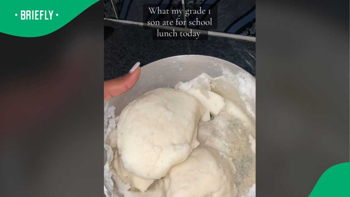 Woman's pap lunch goes viral.