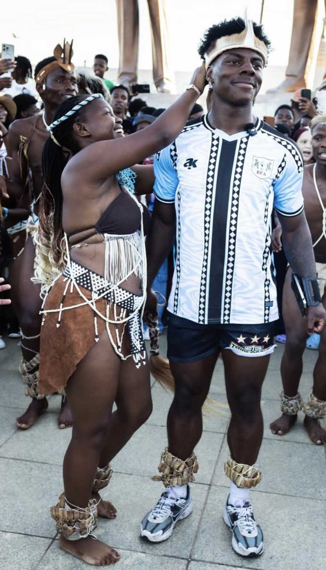 South African fans showed love to IShowSpeed