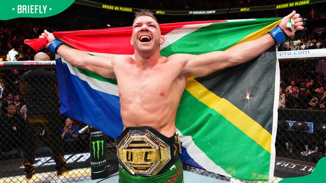 Dricus du Plessis in Toronto, Ontario Dricus du Plessis in Toronto, Ontario