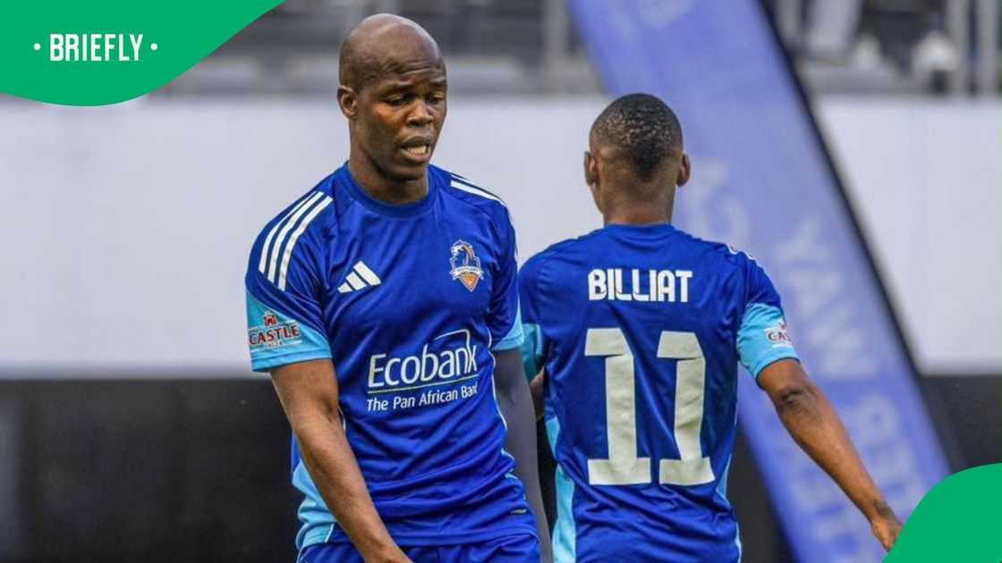Knowledge Musona and Khama Billiat Knowledge Musona and Khama Billiat