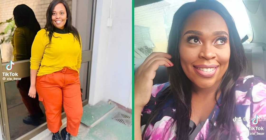 Woman showed before and after visuals of pregnancy changes Woman showed before and after visuals of pregnancy changes