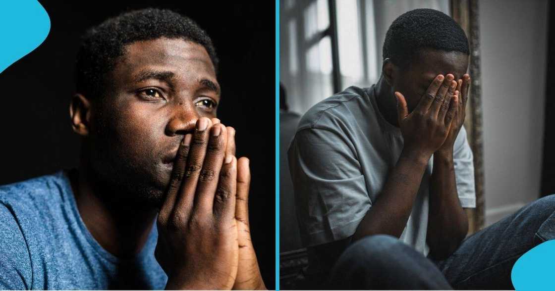 Man finds out he's not the biological father. Man finds out he's not the biological father.