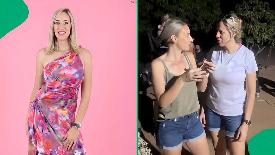 Two white women were recorded speaking Khelobedu Two white women were recorded speaking Khelobedu