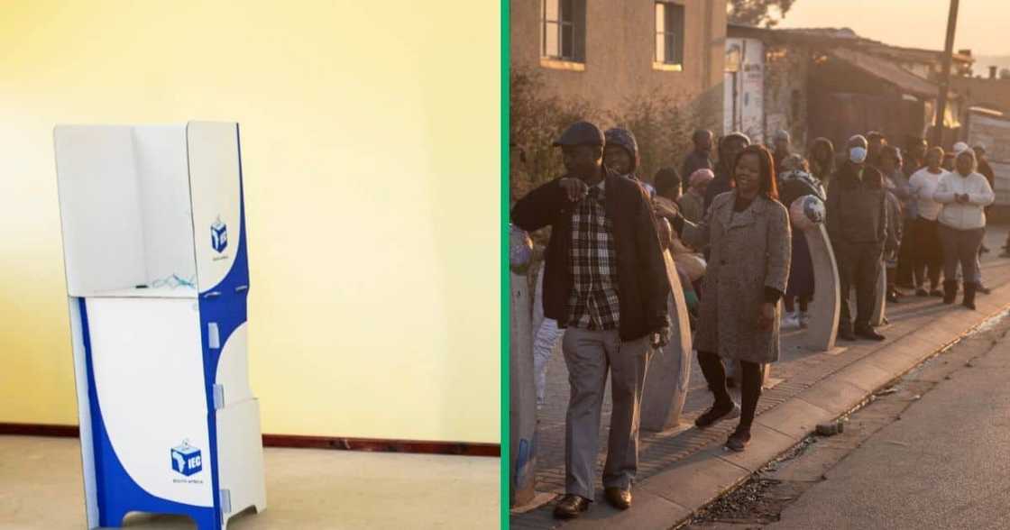 Police fired rubber bullets at voters who attempted to storm a polling station in Thokoza, in Ekurhuleni, Gauteng. Images: Per-Anders Pettersson and Chris McGrath