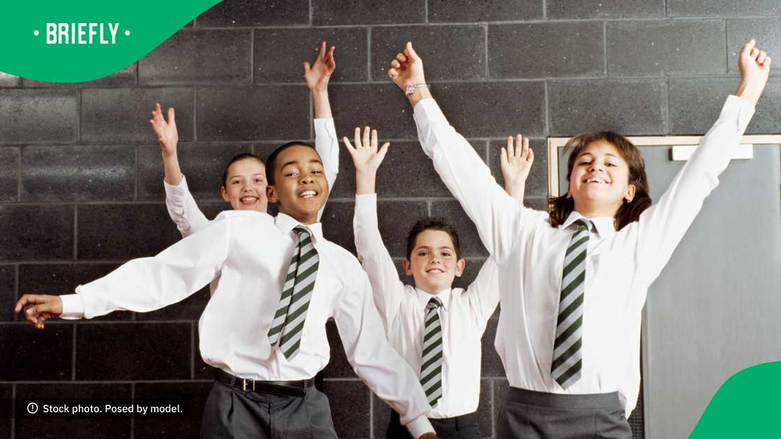 A vibey teacher was praised for dancing with her students. A vibey teacher was praised for dancing with her students.