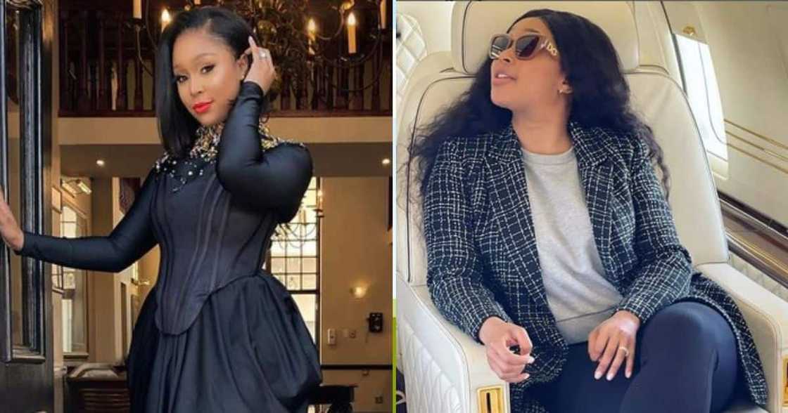 Minnie Dlamini opened a club recently Minnie Dlamini opened a club recently