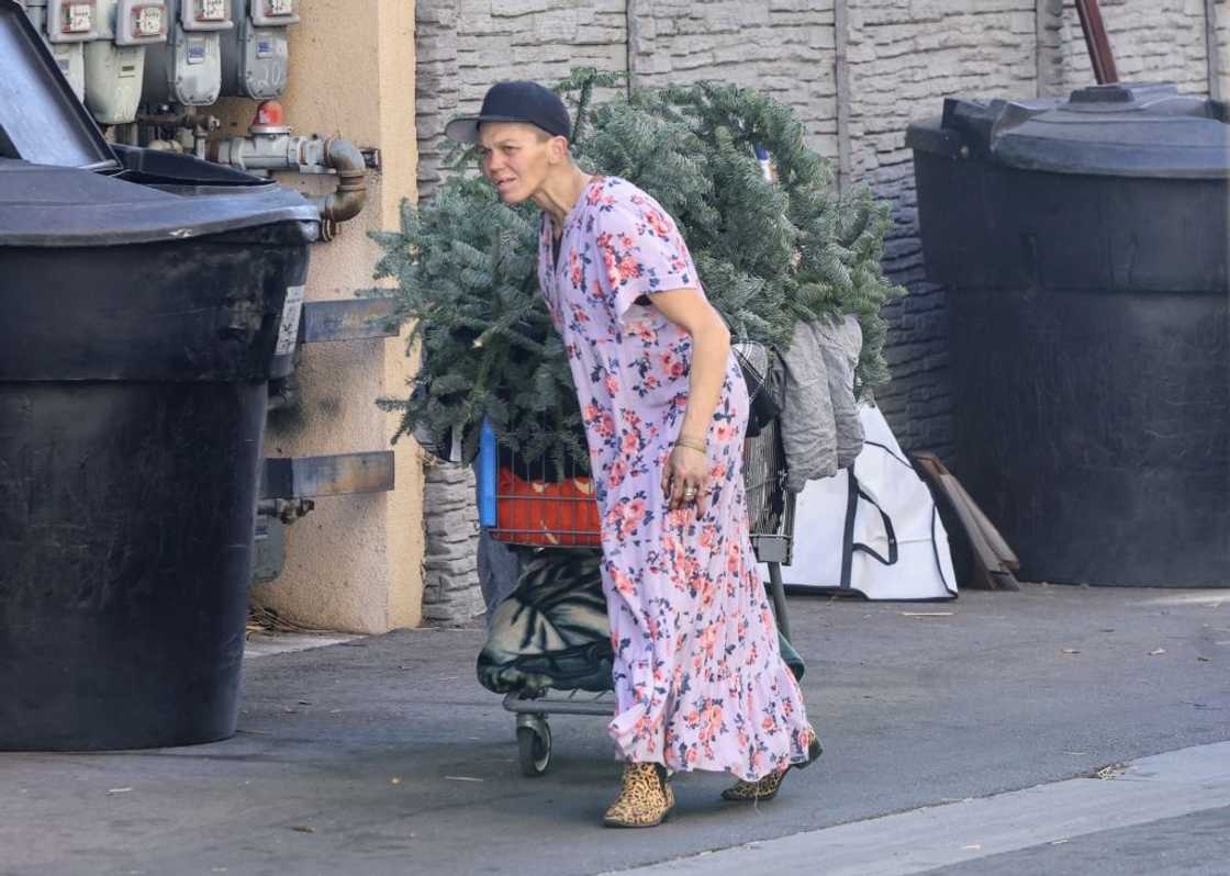 Loni Willison is seen out and about on 1 January 2025 in Beverly Hills