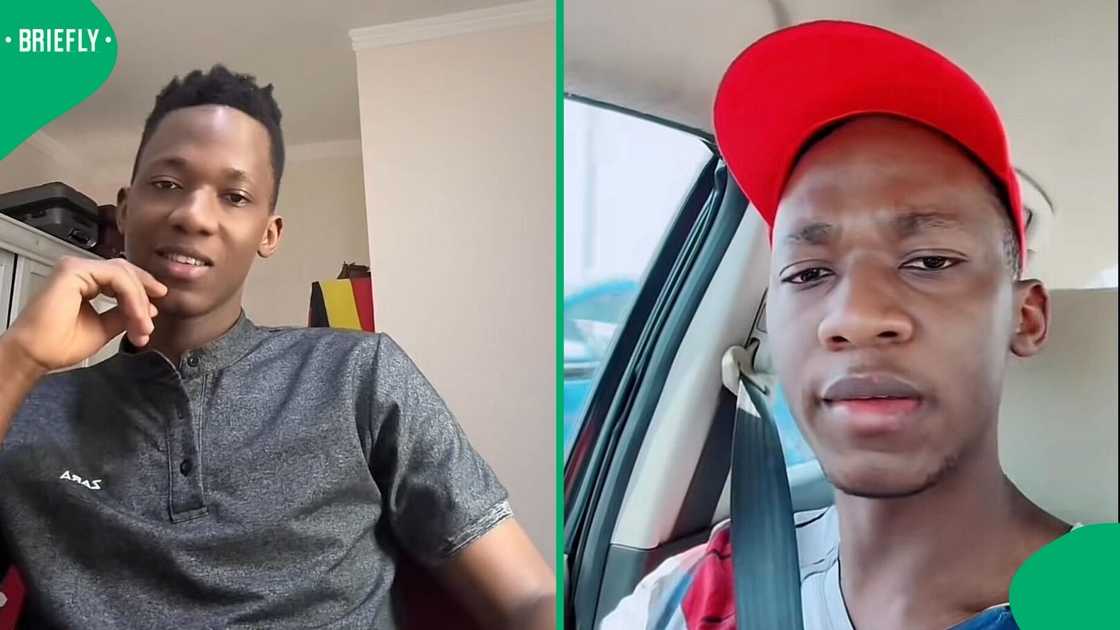 A young man shared how he survived a gas explosion. A young man shared how he survived a gas explosion.