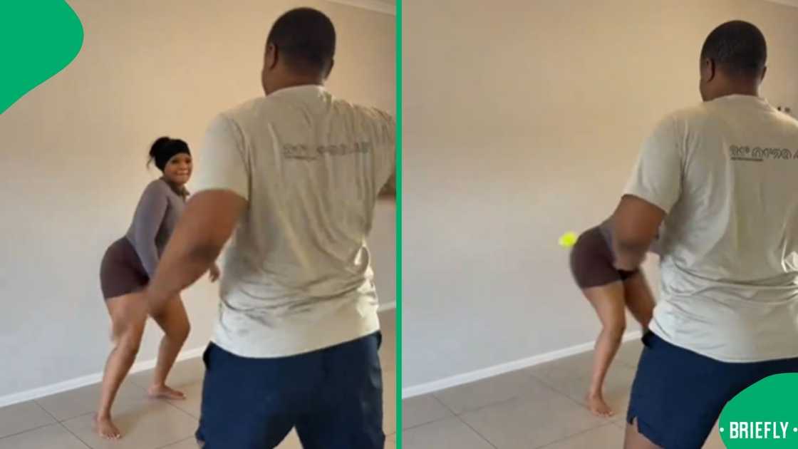 Mzansi couple recreates childhood game in viral video, impressing netizens Mzansi couple recreates childhood game in viral video, impressing netizens