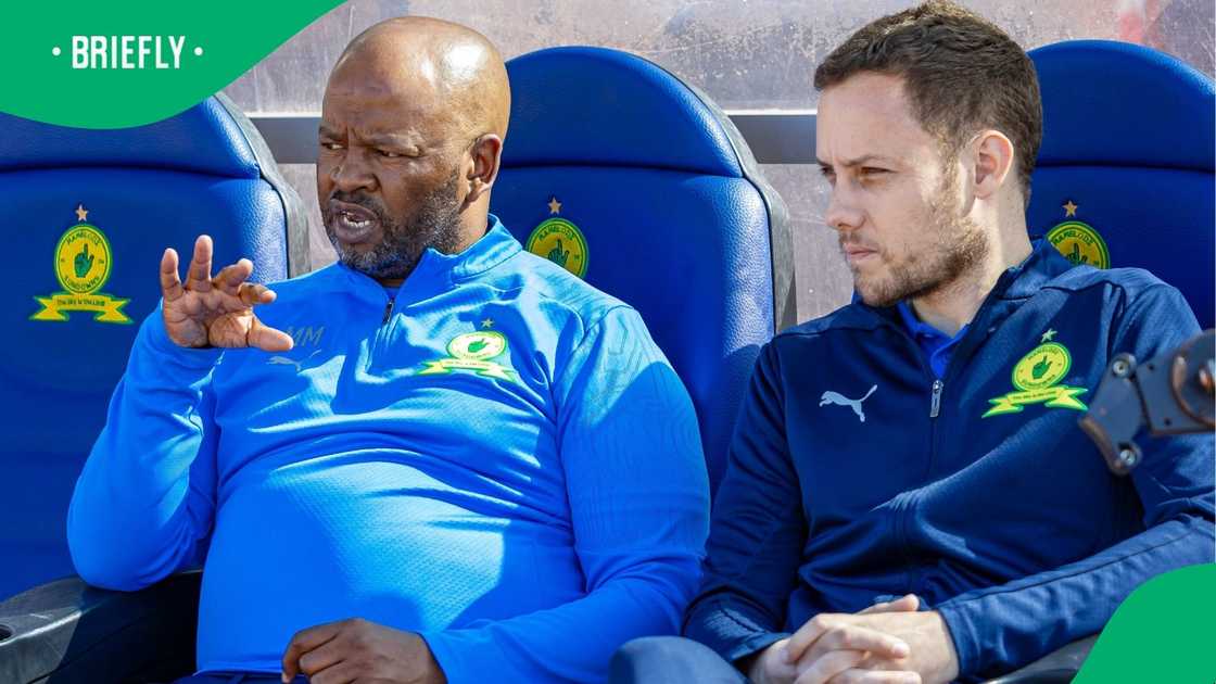 Manqoba Mngqithi and Romain Folz worked together at Mamelodi Sundowns.