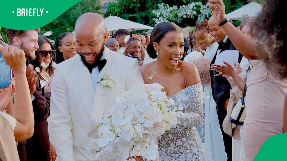 New Pictures of Zozibini Tunzi and Her Husband Spark Reactions New Pictures of Zozibini Tunzi and Her Husband Spark Reactions