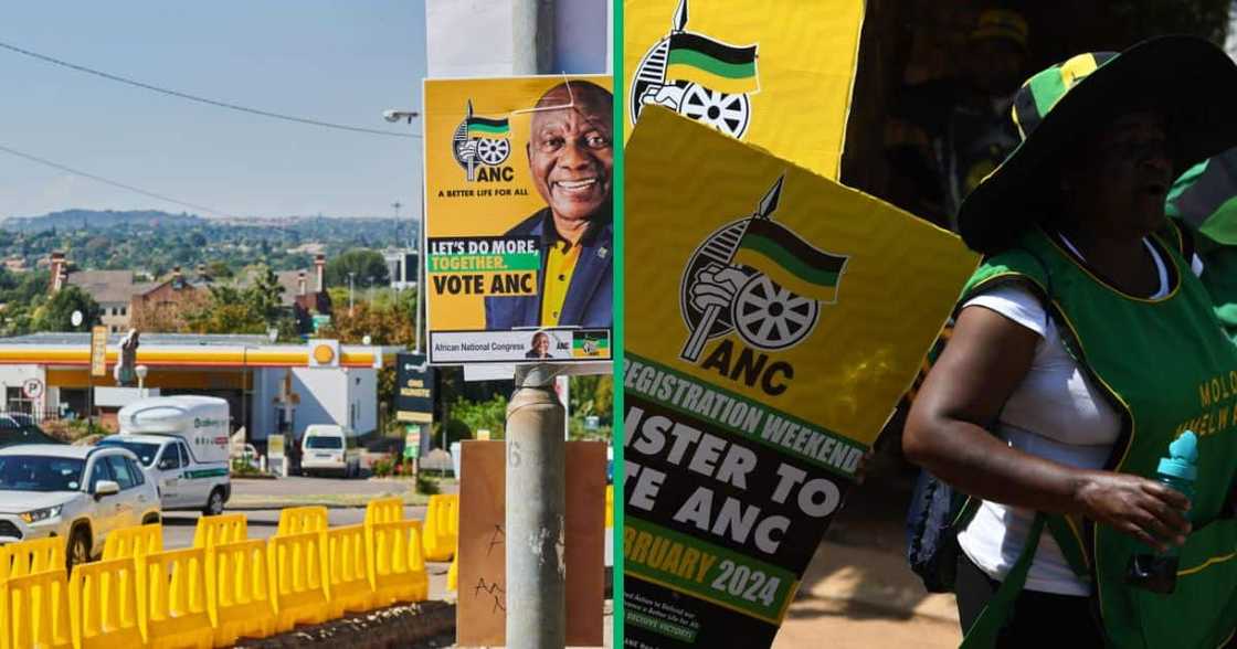 The ANC opened a case against a woman that allegedly tampered with their posters The ANC opened a case against a woman that allegedly tampered with their posters