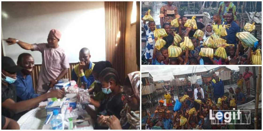 Man surprises 50 families in slum with food items and medical support Man surprises 50 families in slum with food items and medical support