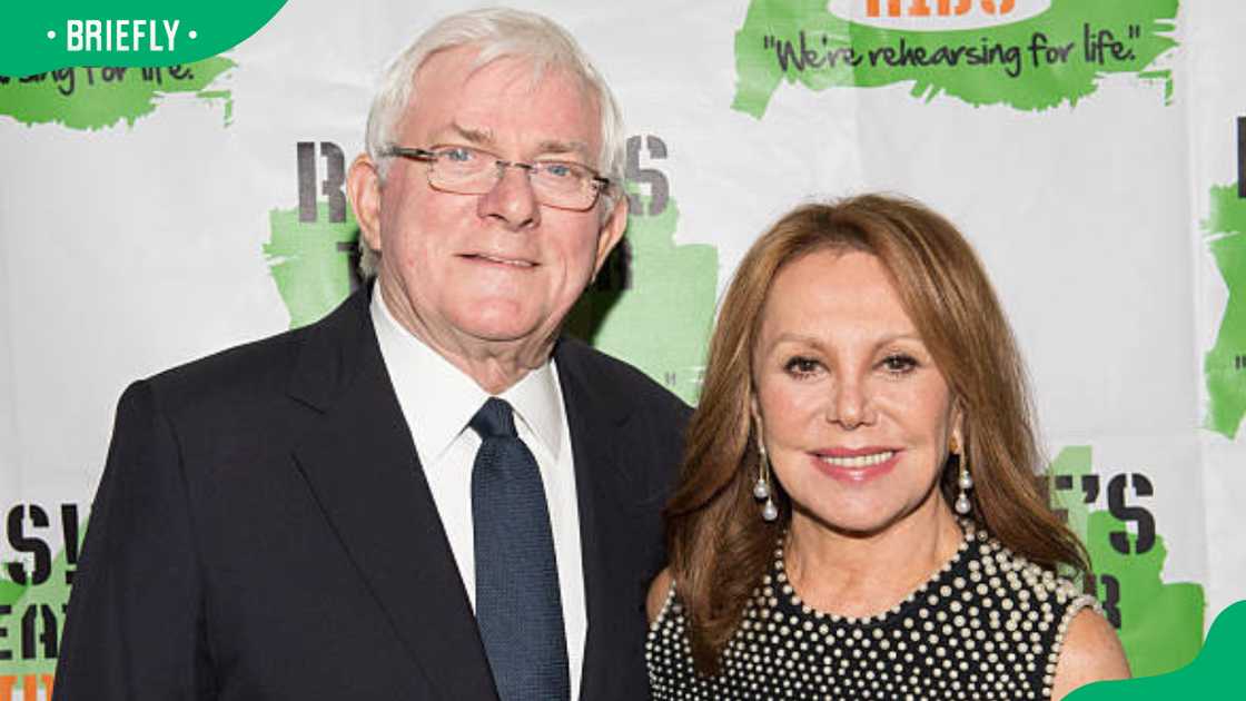 Phil Donahue and Marlo Thomas at Rosie's Theater Kids 10th Anniversary Gala Phil Donahue and Marlo Thomas at Rosie's Theater Kids 10th Anniversary Gala