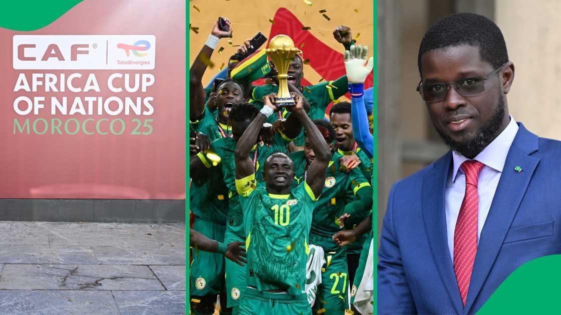 Senegal President Bassirou Diomaye Faye sent a defiant message to CAF