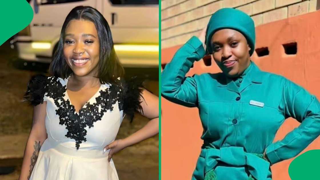 A TikTok video shows a woman bursting into laughter after hearing an e-hailing driver’s voice. A TikTok video shows a woman bursting into laughter after hearing an e-hailing driver’s voice.