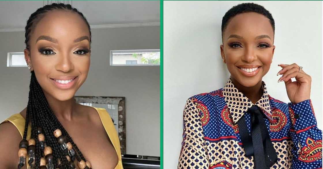 Nandi Madida shows off her G-Wagon and Birkin