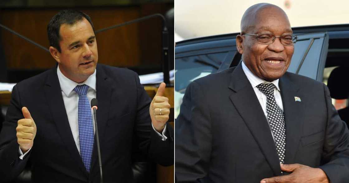 Democratic Alliance, John Steenhuisen, Jacob Zuma, medical parole Democratic Alliance, John Steenhuisen, Jacob Zuma, medical parole