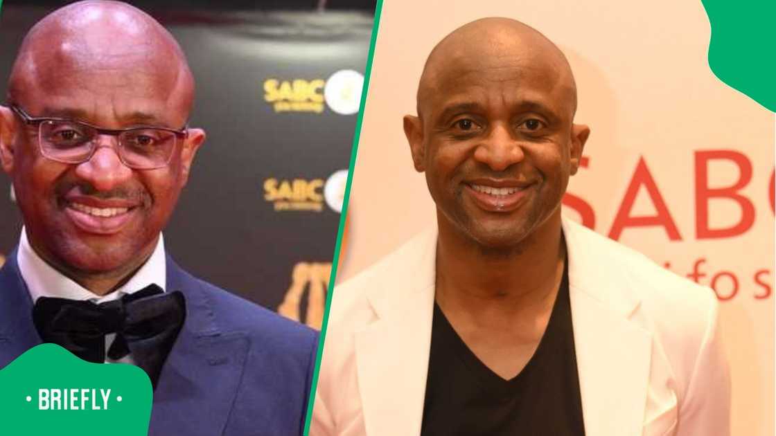 Arthu Mafokate linked up with Orlando Pirates head coach.