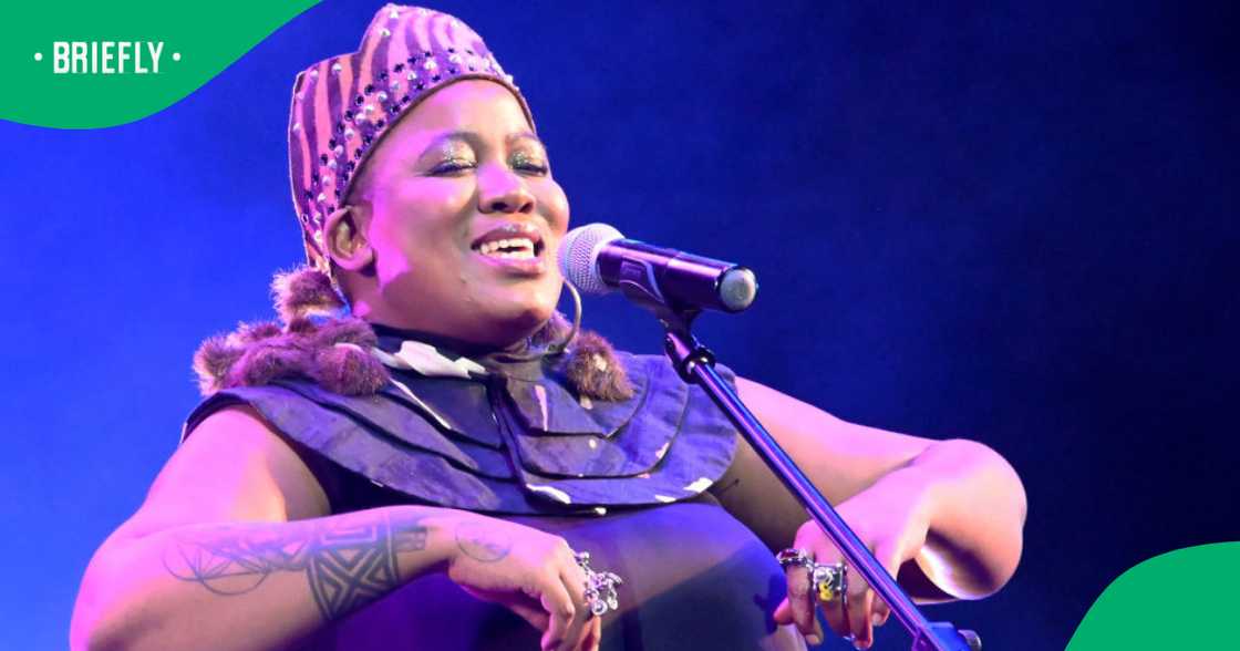 Thandiswa Mazwai is nominated at the Xhosa Music Awards. Thandiswa Mazwai is nominated at the Xhosa Music Awards.