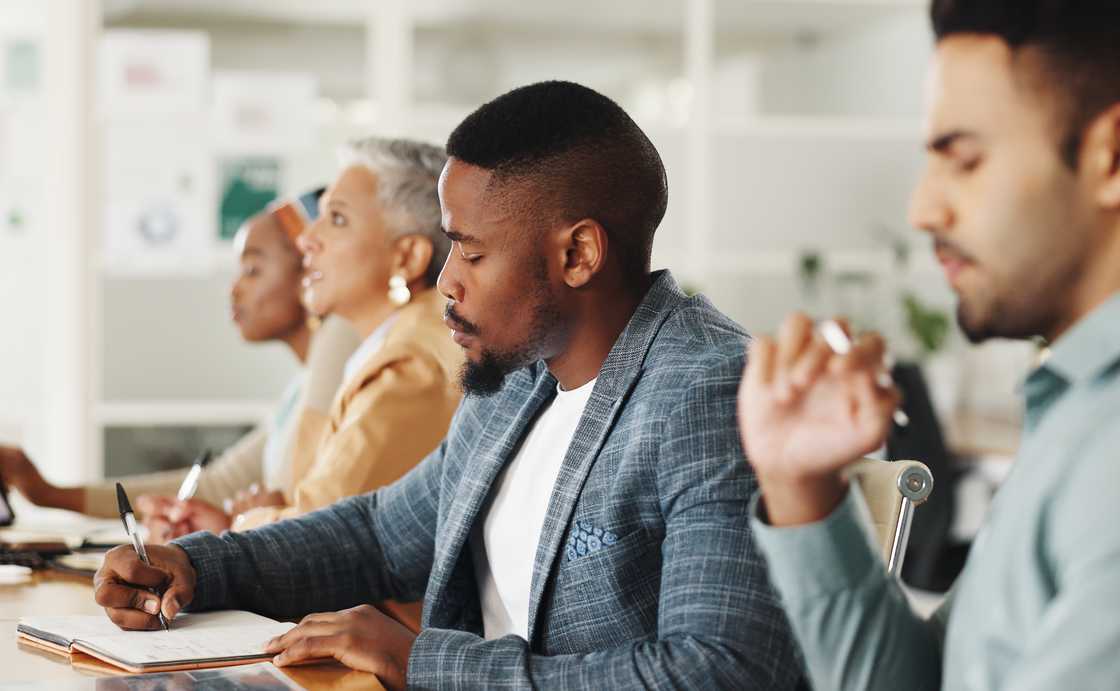 A council at the city hall