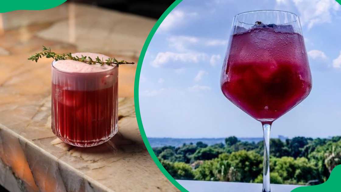 Cocktails menu options Cocktails menu options