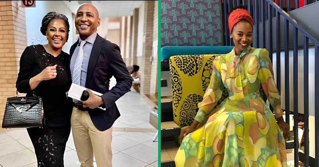 Basetsana and Rome Kumalo attended Jackie Phamotse's court hearing. Basetsana and Rome Kumalo attended Jackie Phamotse's court hearing.
