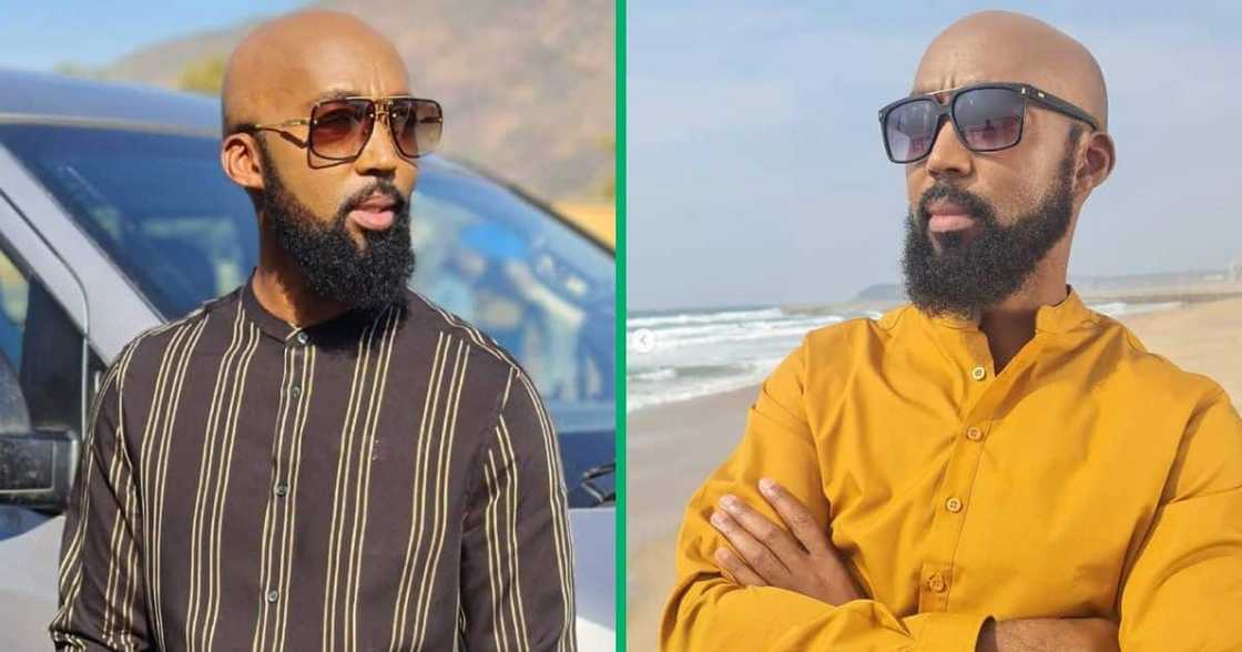 'Muvhango' actor Dingaan Siyabonga Khumalo's funny old picture resurfaced. 'Muvhango' actor Dingaan Siyabonga Khumalo's funny old picture resurfaced.