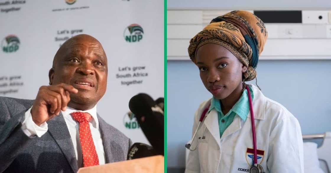 The health minister, Dr Joe Phaahla, revealed that he appointed 270 doctors