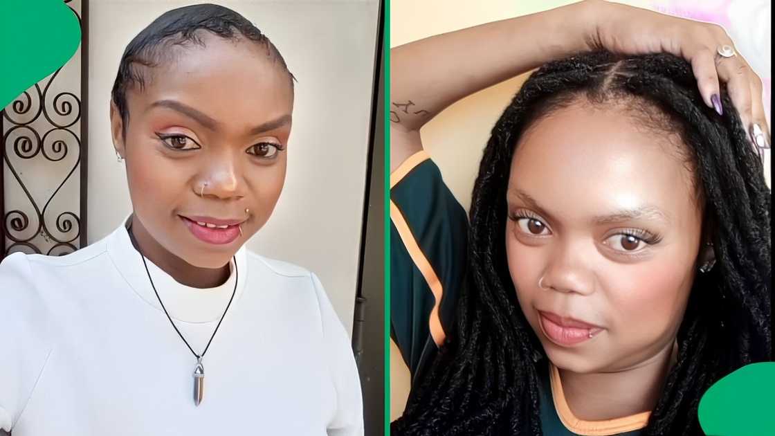 A TikTok video shows a woman cooking an egg in Bloemfontein heat. A TikTok video shows a woman cooking an egg in Bloemfontein heat.