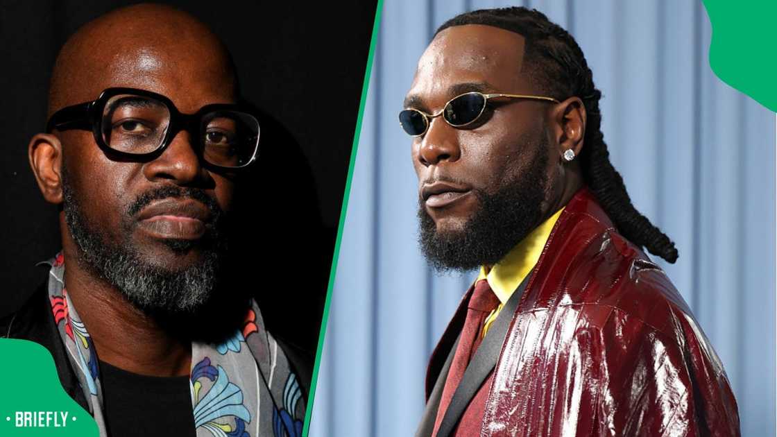 Black Coffee and Burna Boy partied up a storm in New York. Black Coffee and Burna Boy partied up a storm in New York.