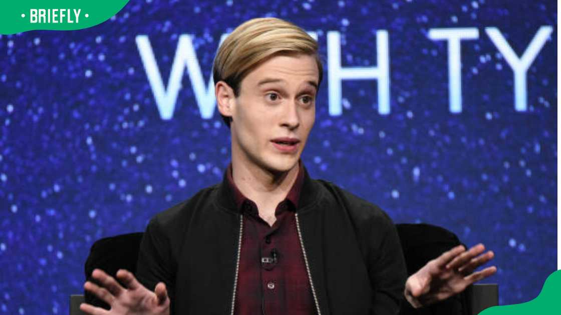 Tyler Henry at E! 'Hollywood Medium' Panel Tyler Henry at E! 'Hollywood Medium' Panel