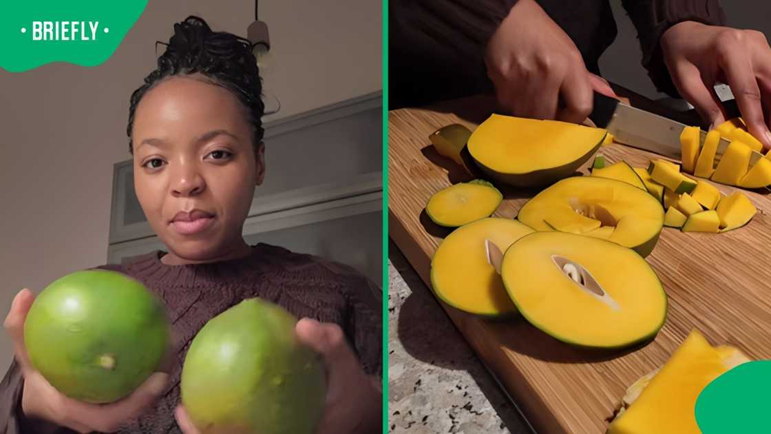 Woman makes atchar from scratch