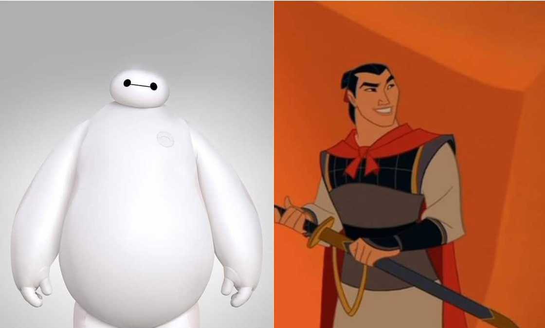 Baymax and Li Shang Baymax and Li Shang