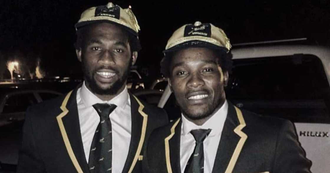 Siya Kolisi shares heartfelt farewell post with Lwazi Mvovo on IG Siya Kolisi shares heartfelt farewell post with Lwazi Mvovo on IG