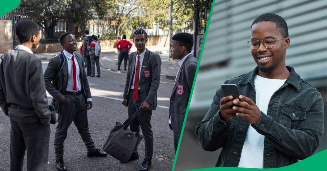 A video captured students getting into a vehicle's boot to get home. A video captured students getting into a vehicle's boot to get home.