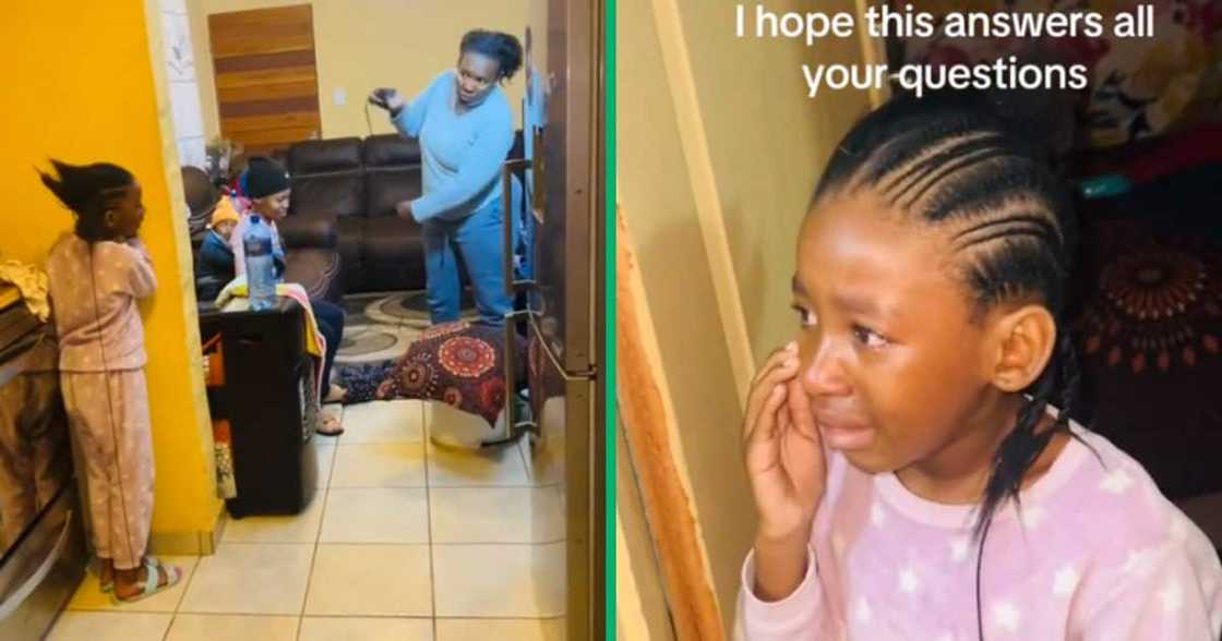 Mother Chases Daughter with Hair Clippers Mother Chases Daughter with Hair Clippers