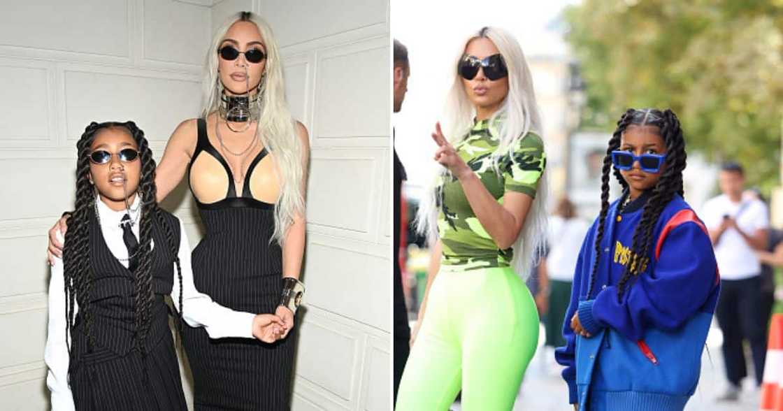 North West gives Kim Kardashian bad attitude North West gives Kim Kardashian bad attitude
