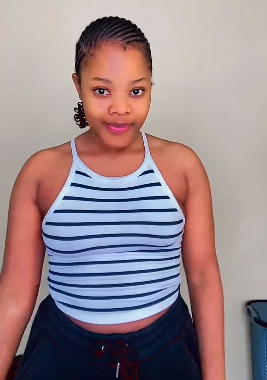A woman revealed in a TikTok video how she's using her tertiary allowance to build her house. A woman revealed in a TikTok video how she's using her tertiary allowance to build her house.