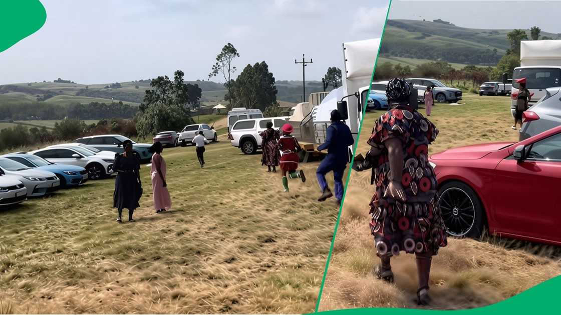 Makoti being chased by husband goes viral Makoti being chased by husband goes viral