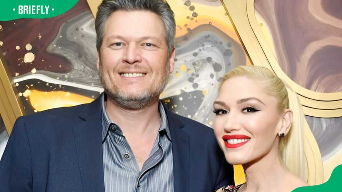 Blake Shelton and Gwen Stefani at Hollywood Athletic Club Blake Shelton and Gwen Stefani at Hollywood Athletic Club