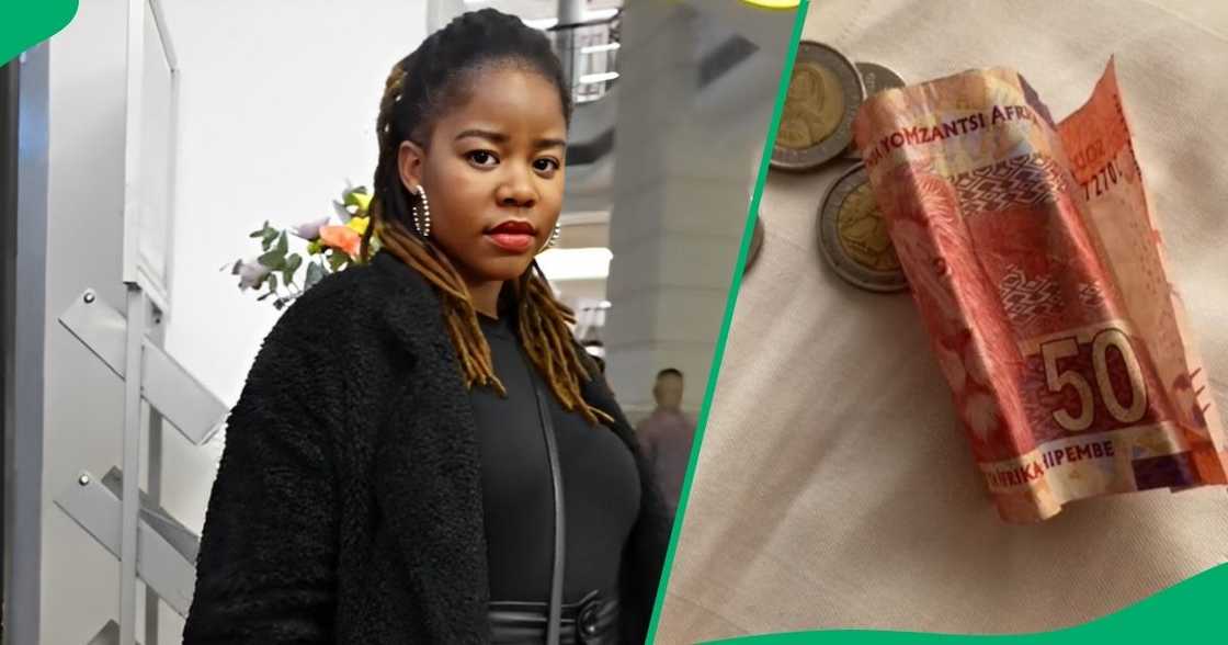 Woman survives on R65 in Cape Town Woman survives on R65 in Cape Town