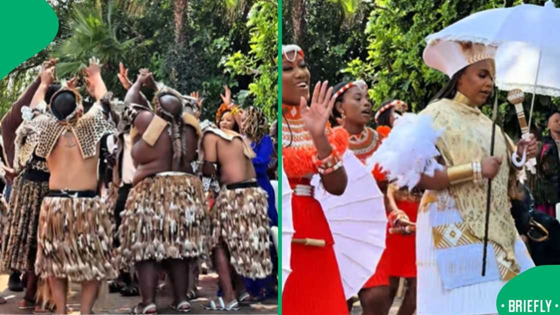 A beautiful display of Zulu culture captured during the umembeso ceremony A beautiful display of Zulu culture captured during the umembeso ceremony