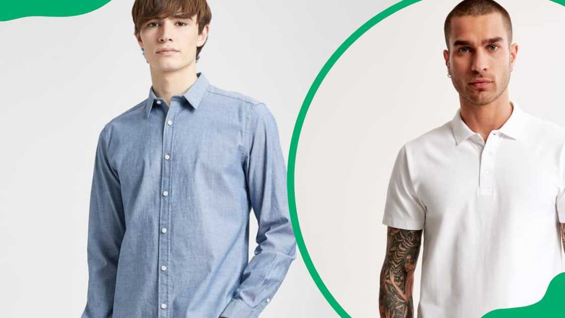Types of men shirts Types of men shirts