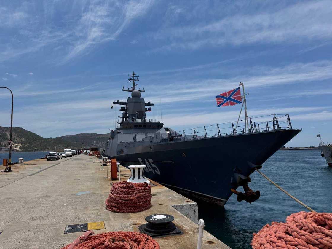 Russia participated in the naval exercise with South Africa Russia participated in the naval exercise with South Africa