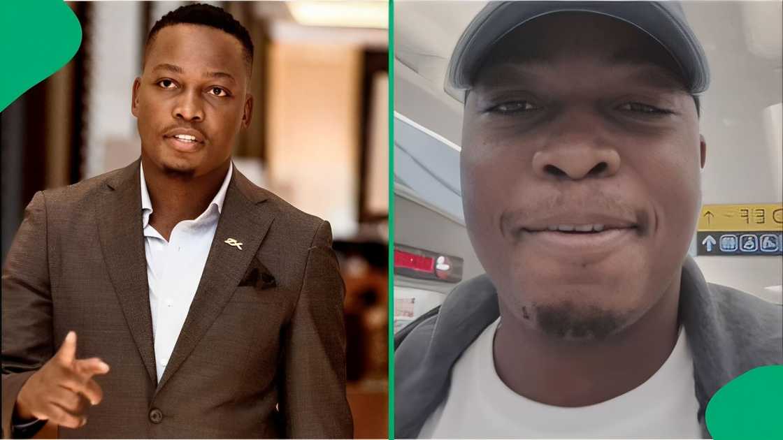 A man showed off how he drives behind his bae to ensure her safety home. A man showed off how he drives behind his bae to ensure her safety home.