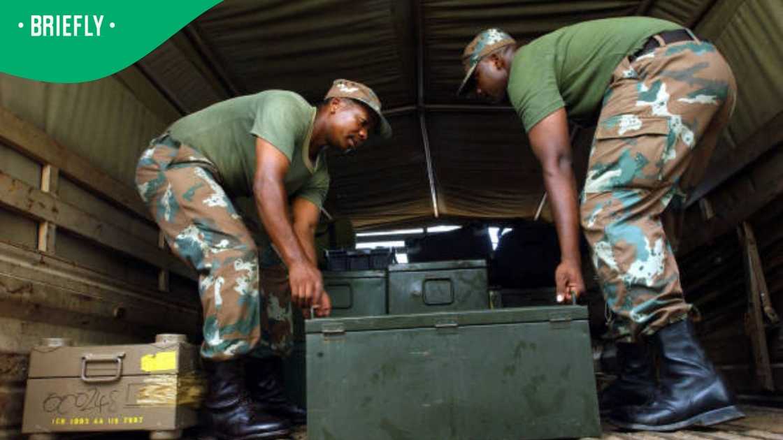 SANDF members