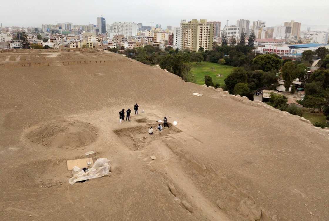 The temple or pre-Hispanic sanctuary known as 'Tres Palos', where the supposed cemetery is located, is more than 1,000 years old The temple or pre-Hispanic sanctuary known as 'Tres Palos', where the supposed cemetery is located, is more than 1,000 years old