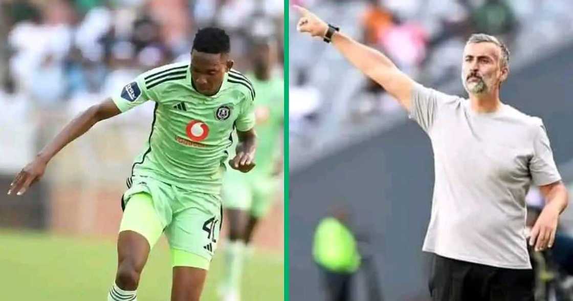 Midfielder Thalente Mbatha has impressed coach José Riveiro enough to earn a permanent move Midfielder Thalente Mbatha has impressed coach José Riveiro enough to earn a permanent move