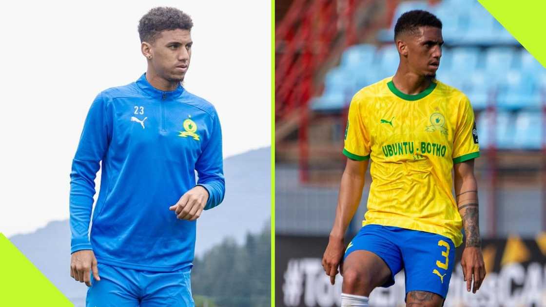 Mamelodi Sundowns defender Rushine de Reuck is a target for Sekhukhune United. Mamelodi Sundowns defender Rushine de Reuck is a target for Sekhukhune United.